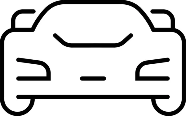 Auto Car Race Icon — Stock Vector