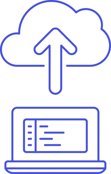 云计算Internet图标在It Infrastructure类别中 — 图库矢量图片