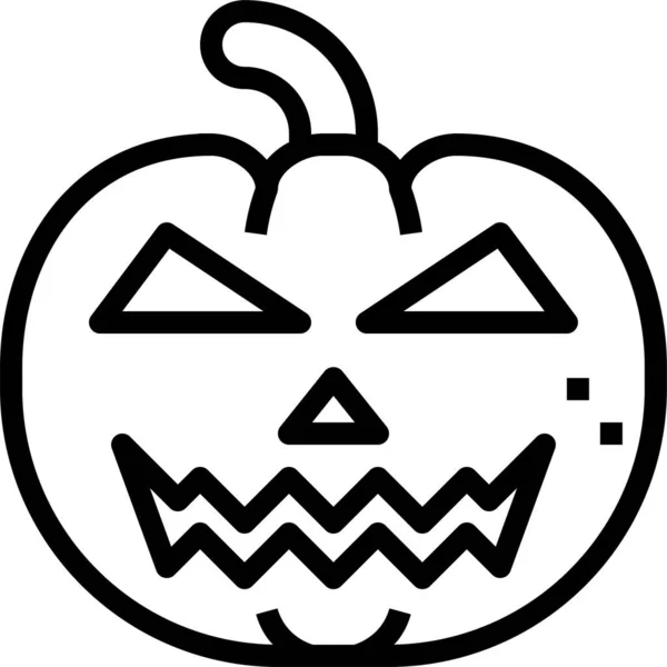 Lanterna Halloween Ícone —  Vetores de Stock