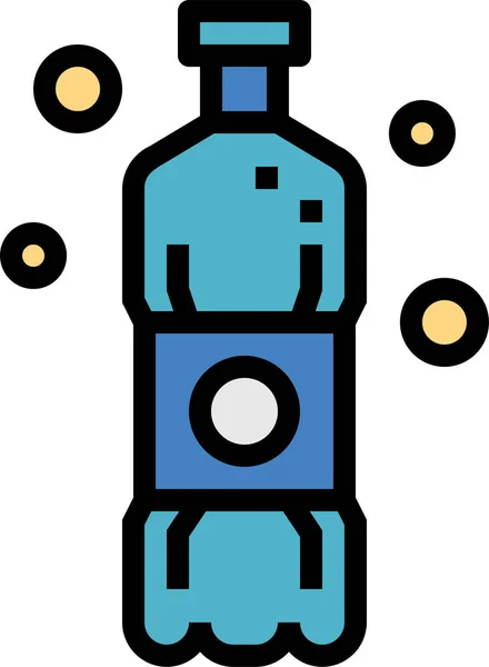 Иконка Напитков Стиле Заполненного Контура — стоковый вектор