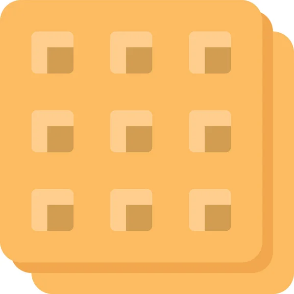 Baker Bakery Bread Icon Flat Style — Stock Vector