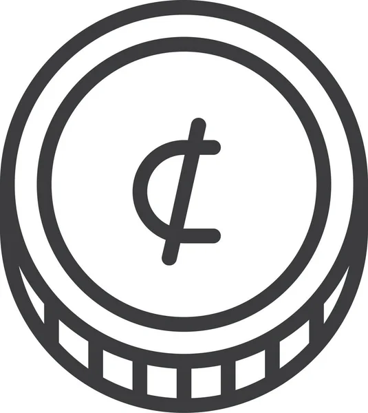 Comercio Cedi Icono Ghanés Categoría Gestión Empresas — Vector de stock