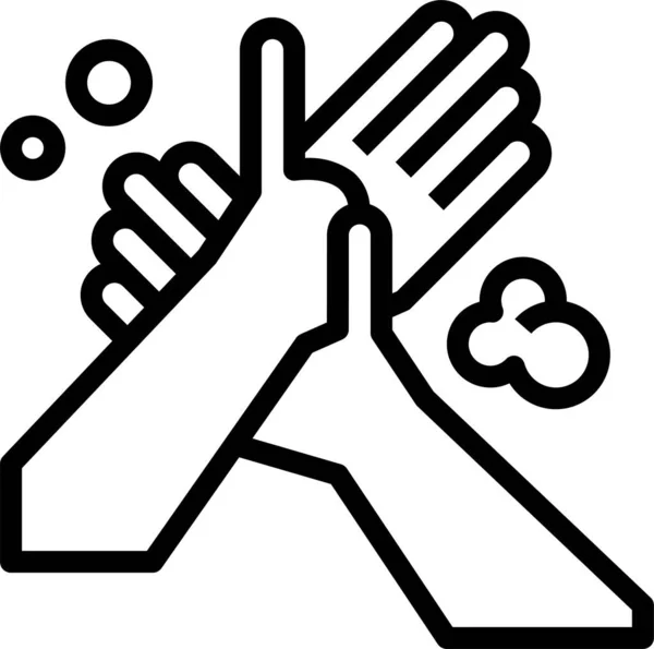 Миття Рук Іконка Миття Рук — стоковий вектор