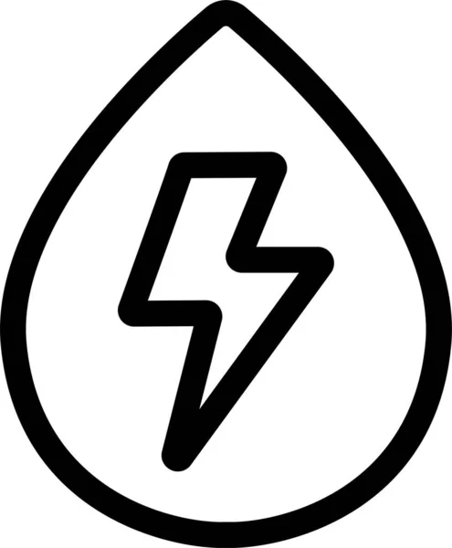 Abstraktes Konzept Kontur Symbol — Stockvektor