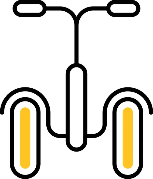Vélo Enfant Transport Icône — Image vectorielle