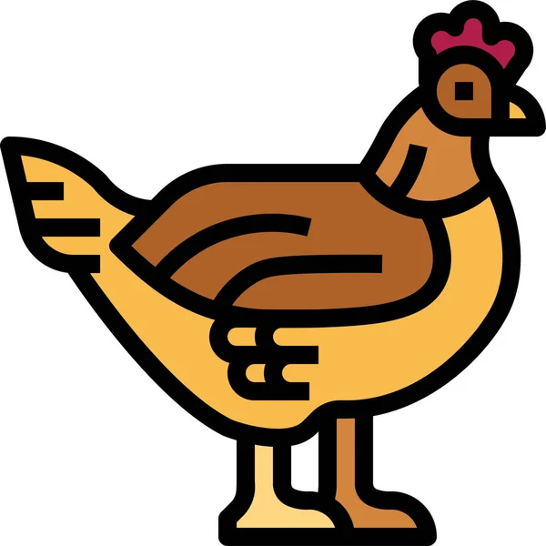 Εικονίδιο Κτηνοτροφικής Κτηνοτροφίας — Διανυσματικό Αρχείο