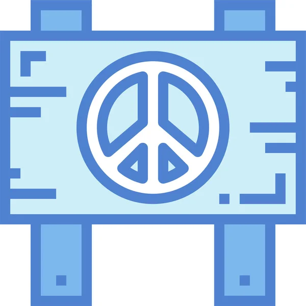 Значок Місцезнаходження Знак Миру Категорії Культурних Спільнот — стоковий вектор