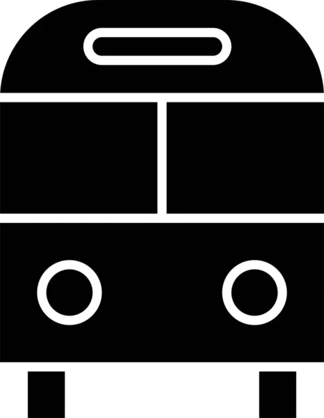 Auto Bus Deliver Icon — Stock Vector