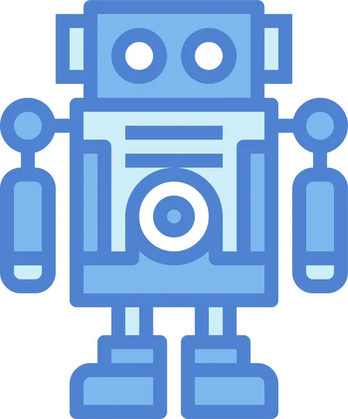 Icono Tecnología Robot Electrónico Categoría Dispositivos Electrónicos Electrodomésticos — Vector de stock