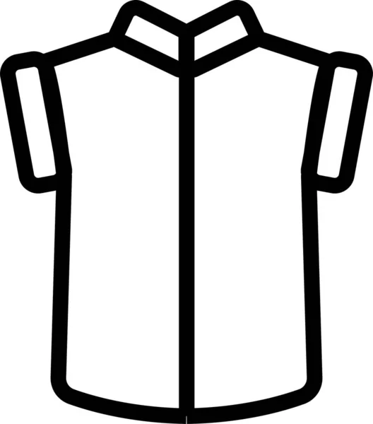 Dibujo Icono Chaqueta Moda — Vector de stock