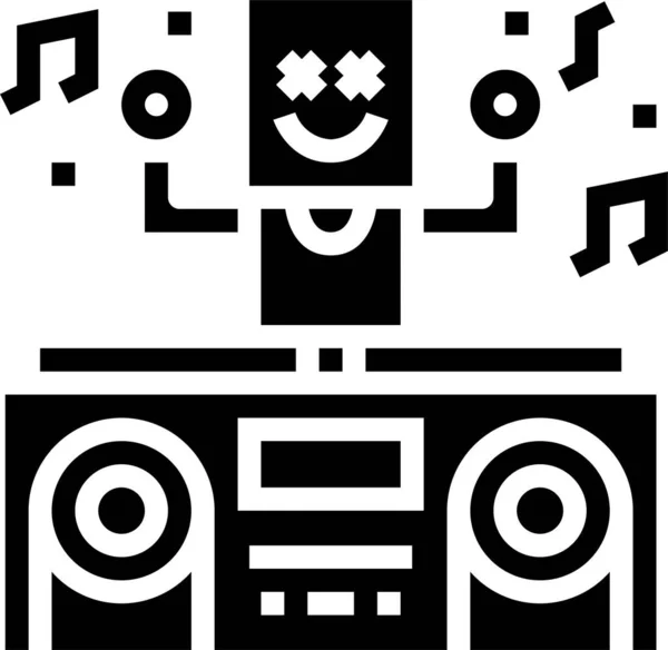 Ikona Muzyki Festiwalowej — Wektor stockowy