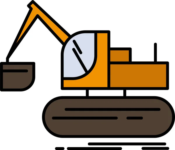 Иконка Строительного Крана Категории Инструмент Конструкция — стоковый вектор
