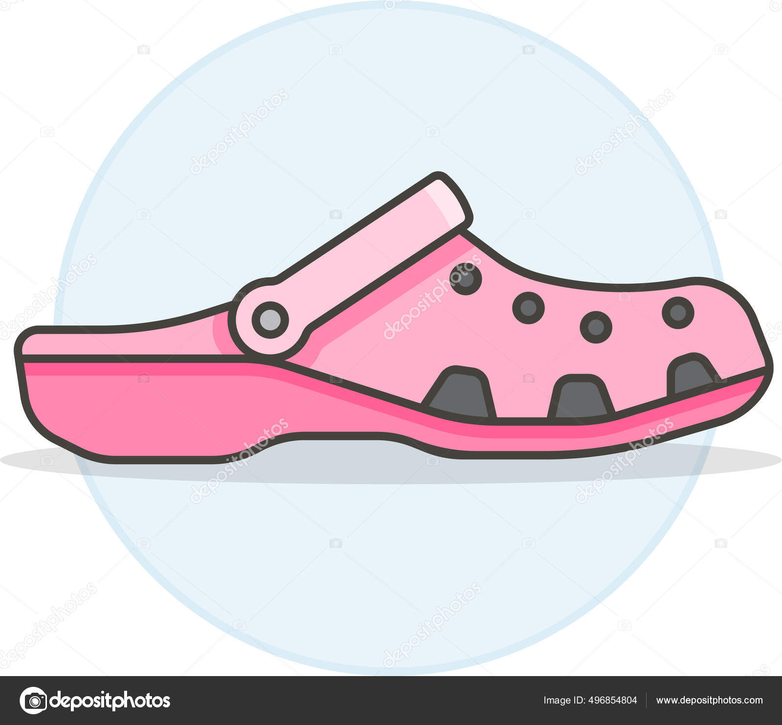 Crocs shoes Vector Art Stock Images | Depositphotos