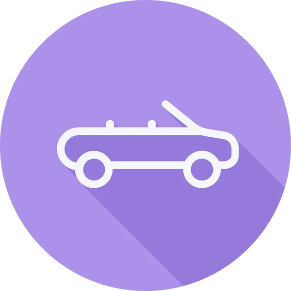 Automation Car Transport Icon Outline Style — Stock Vector