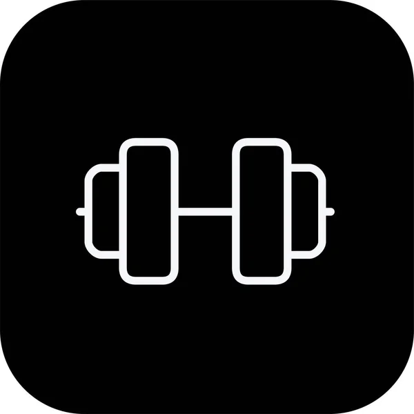 Game Gym Healthcare Icon Outline Style — Stock Vector