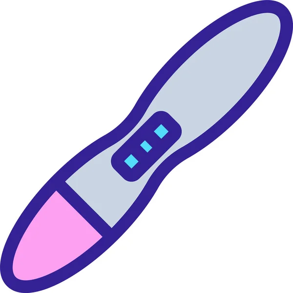 Ikona Leku Przyrząd Antykoncepcyjny Stylu Wypełnionym — Wektor stockowy