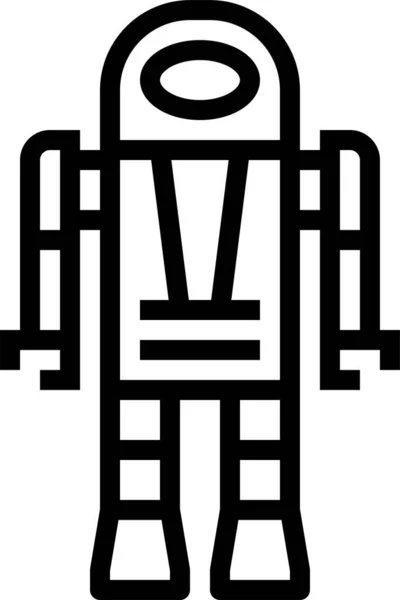 Icono Tecnología Robot Electrónica — Vector de stock