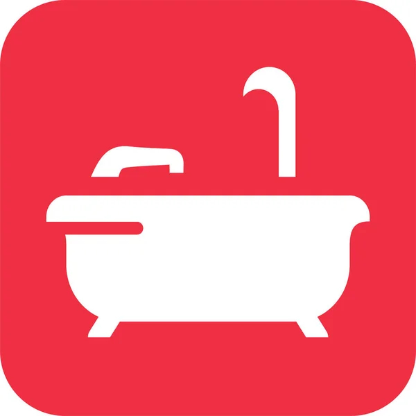 Acomodation Hotel Service Icon Solid Style — Archivo Imágenes Vectoriales