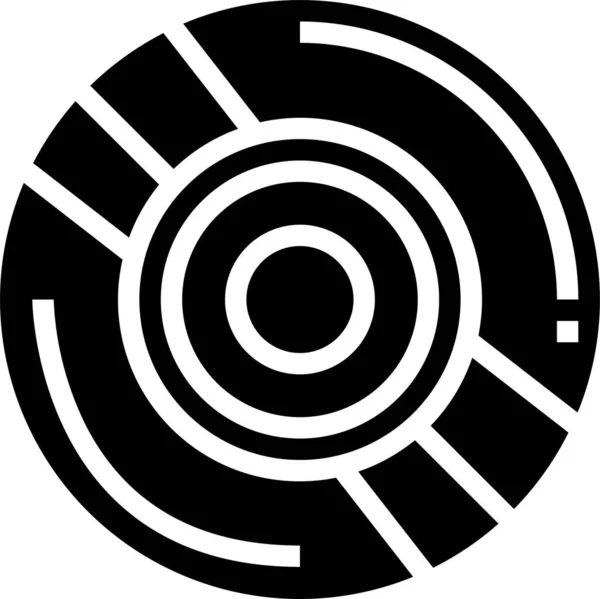 Bluray Symbol Für Compact Discs — Stockvektor
