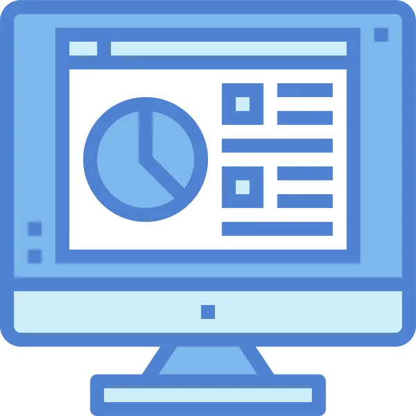 Icône Disque Dur Ordinateur Dans Catégorie Data Analysis Database — Image vectorielle