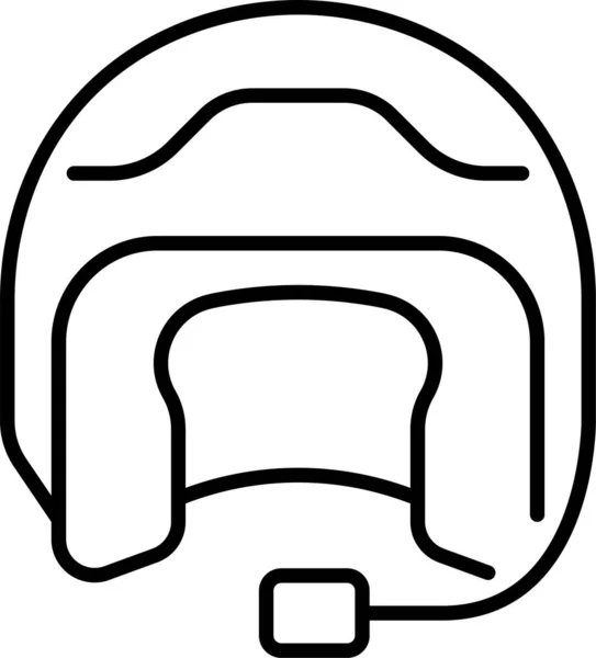 Иконка Мотоцикла Шлема — стоковый вектор