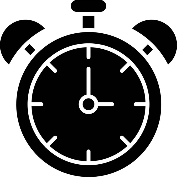 Reloj Despertador Icono Educación Categoría Educación Escuela Aprendizaje — Archivo Imágenes Vectoriales