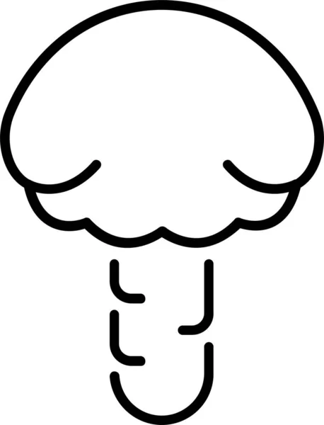 食物配料蘑菇图标 — 图库矢量图片