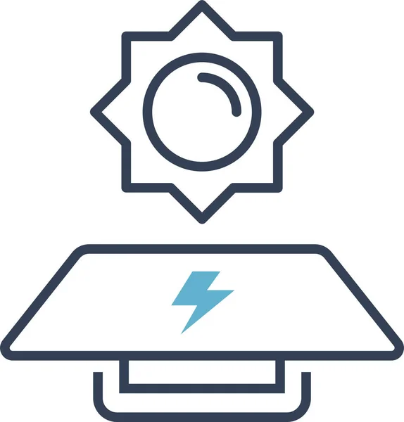Control Development Energy Icon Outline Style — Stock Vector