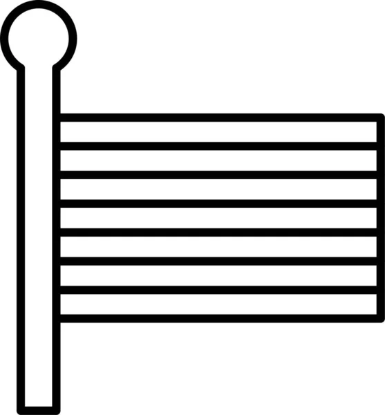 Gay Lgbt Vlag Pictogram — Stockvector