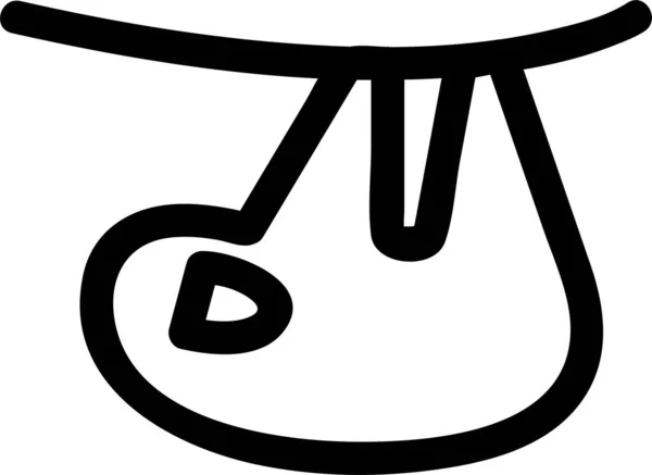 Символ Персонажа Мультфильма Животных — стоковый вектор