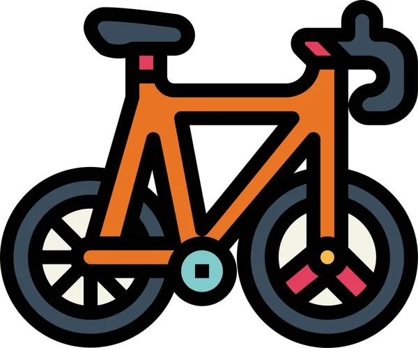 Fahrrad Fahrrad Ikone — Stockvektor