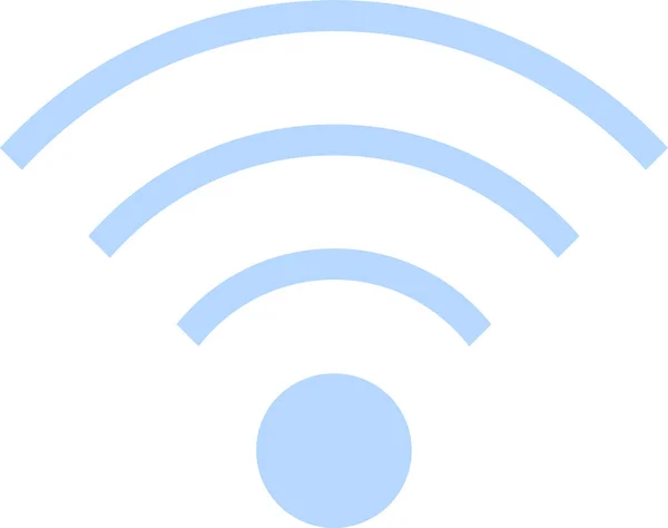 Ref Wifi Простая Иллюстрация Радиовекторных Иконок Интернета — стоковый вектор