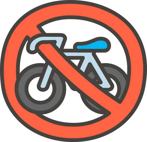 Bicicletas 1F6B3 Sin Icono — Vector de stock