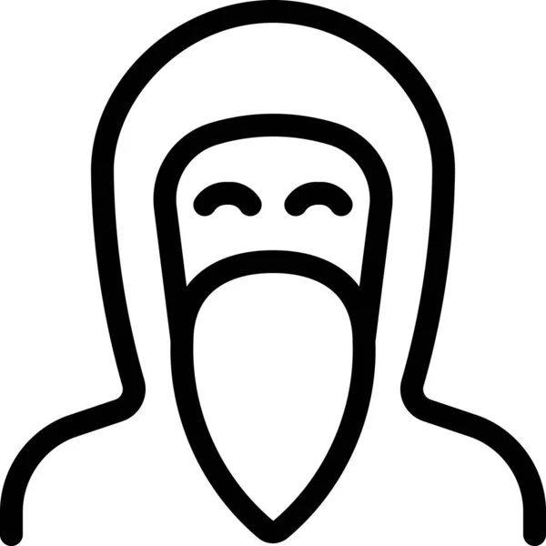 Икона Бунта Преступников Стиле Наброска — стоковый вектор