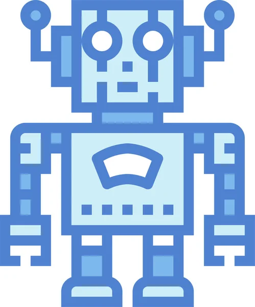 Ícone Tecnologia Robô Eletrônico Categoria Dispositivos Eletrônicos Aparelhos —  Vetores de Stock