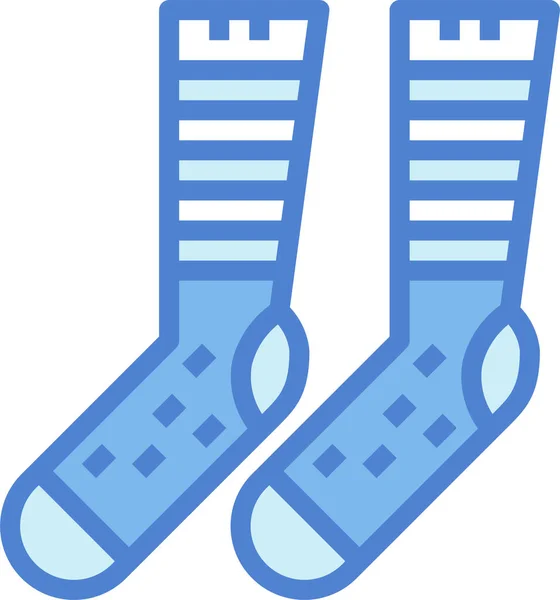 Bekleidung Mode Füße Symbol — Stockvektor