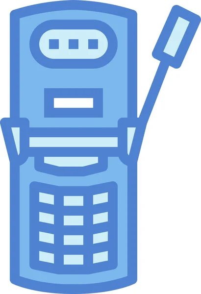 Kommunikációs Telefon Technológia Ikon — Stock Vector
