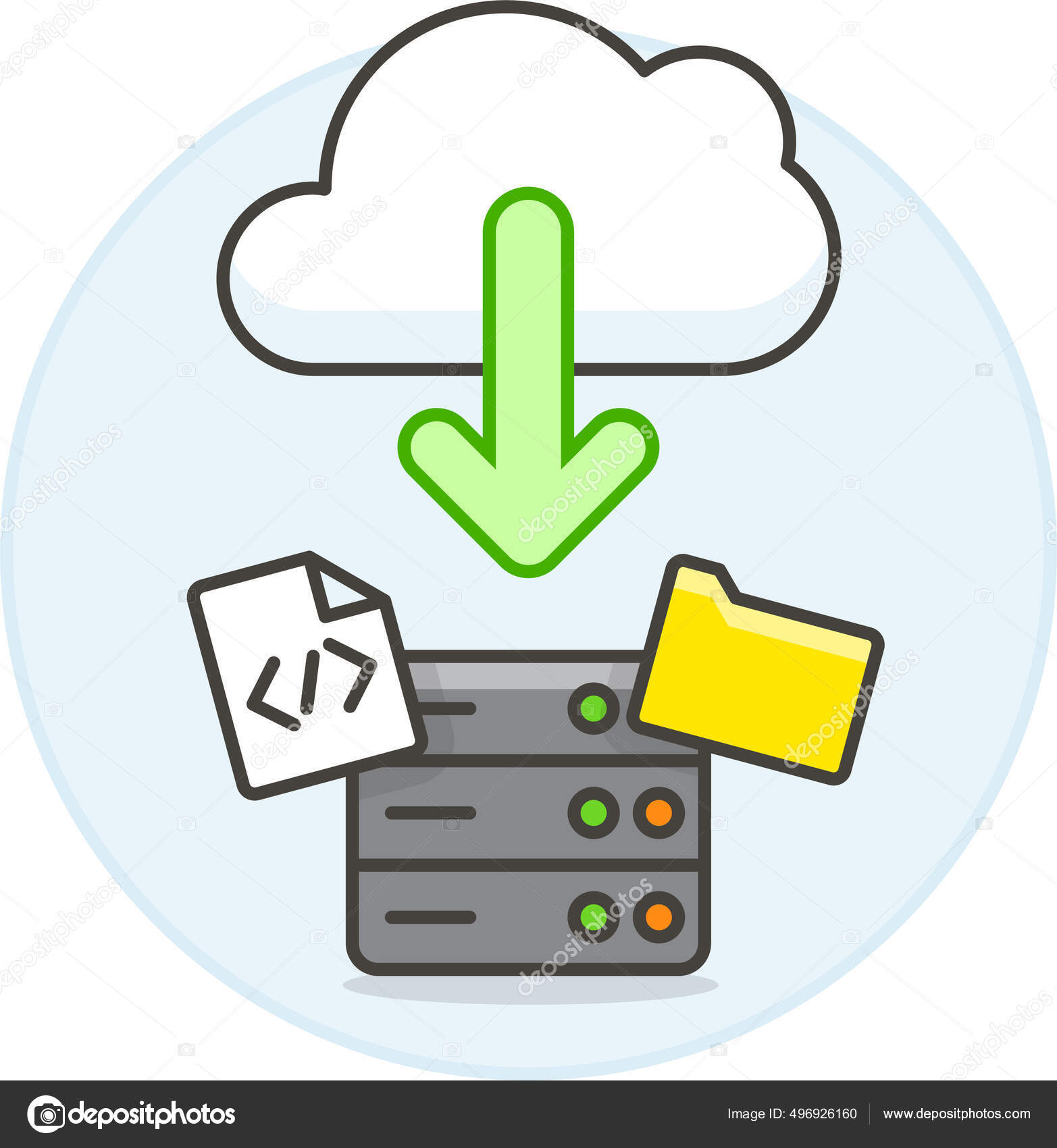 Cloud Computing Download Icon Stock Vector Image by ©iconfinder #496926160 Cloud Computing Download Icon Stock Vector Image by ©iconfinder #496926160