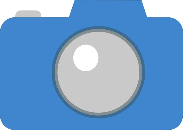 Значок Фотоапарата Фотографії Іншому Стилі — стоковий вектор