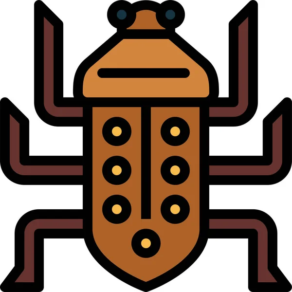 Icono Entomología Insectos Animales — Archivo Imágenes Vectoriales