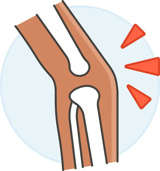 Articulation Icône Santé Osseuse Dans Catégorie Hôpitaux Soins Santé — Image vectorielle