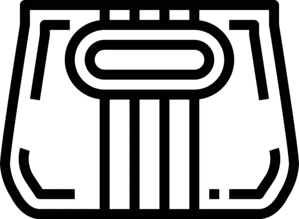Икона Сумки Моды — стоковый вектор