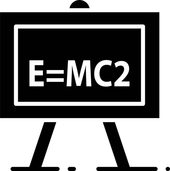 Chemistry Formula Science Icon — Stock Vector