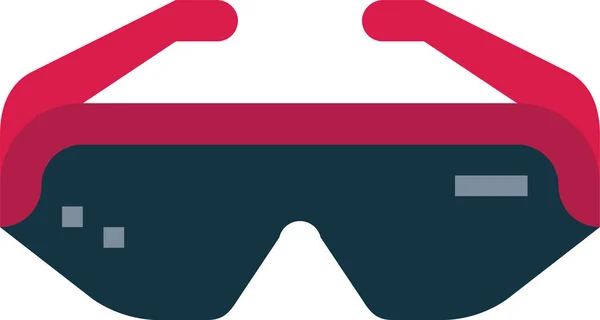 Glasses Goggle Protection Icon — Stock Vector