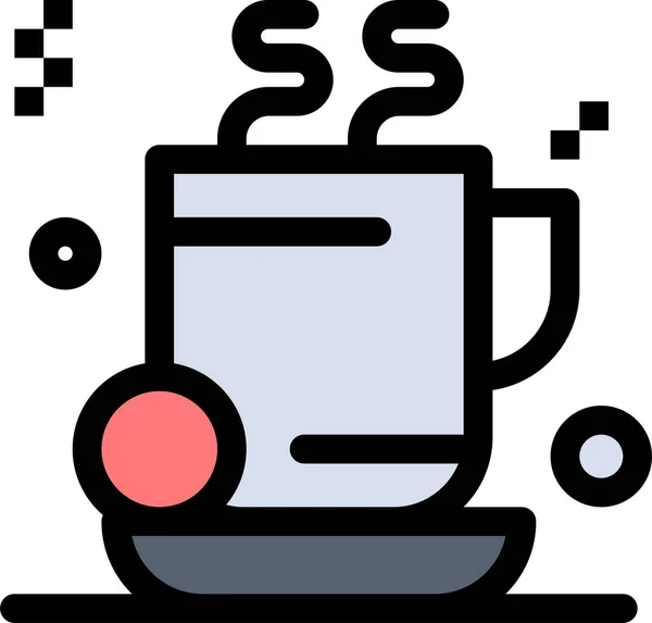 Business Koffiebeker Pictogram Business Management Categorie — Stockvector