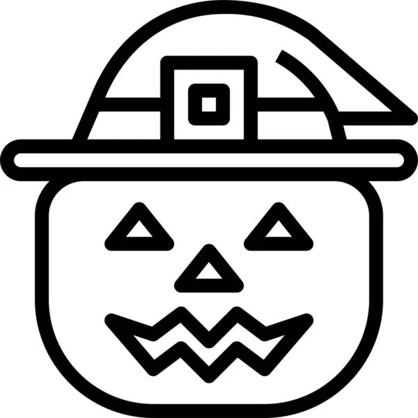 Икона Хэллоуина — стоковый вектор