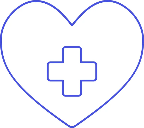 Care Cross Health Εικονίδιο Νοσοκομεία Κατηγορία Υγειονομικής Περίθαλψης — Διανυσματικό Αρχείο