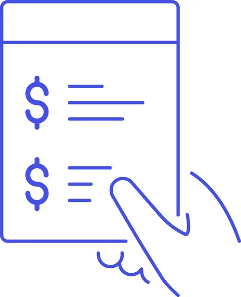 Icono Del Presupuesto Del Dólar Empresarial Categoría Gestión Empresarial — Archivo Imágenes Vectoriales