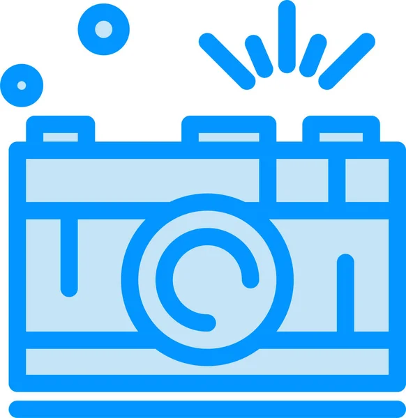 Camera Capture Photo Icon — Stock Vector