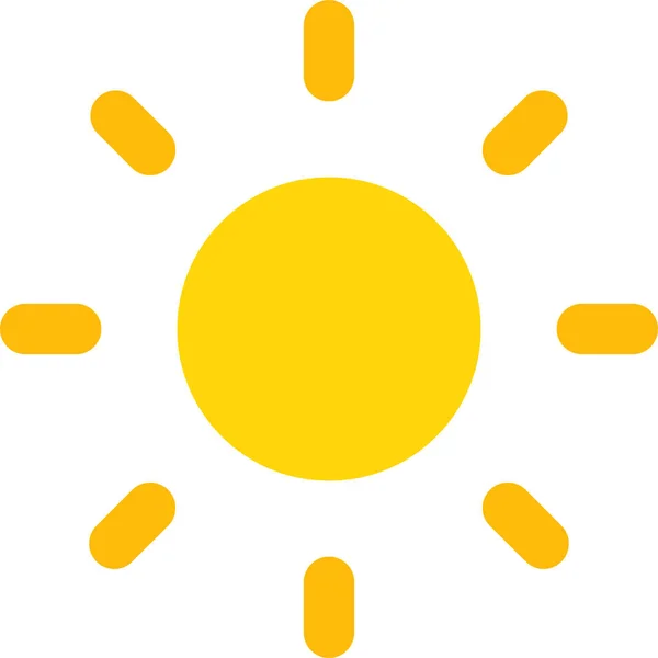 Денна Піктограма Сонячного Світла — стоковий вектор